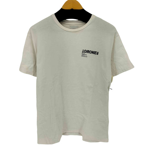 トワロニエ toironier ロゴプリントクルーネックS/S Tシャツ メンズ JPN:1